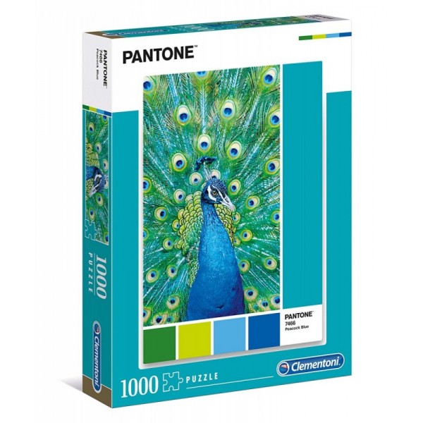 Pantone - Niebieski paw (1000el.) - Sklep Art Puzzle
