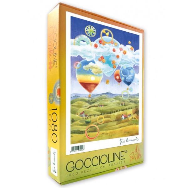 Goccioline, Wzorzyste balony (1080el.) - Sklep Art Puzzle