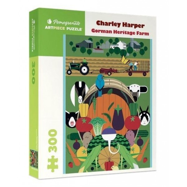 Farma, Charley Harper, 300el. - Sklep Art Puzzle