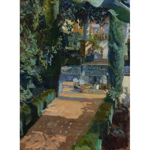 Dwór Tańców, Alcázar, Sewilla, Joaquin Sorolla ,1910 (2000el.) - Sklep Art Puzzle