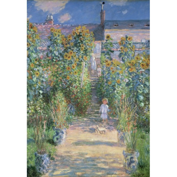 Ogród artysty w Vetheuil, Claude Monet , 1880 (104 el.) - Sklep Art Puzzle