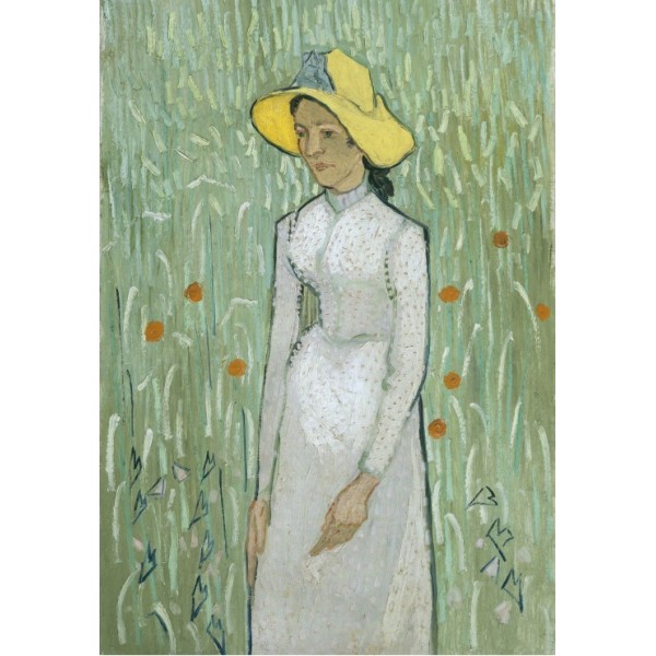 Dziewczyna w bieli, Vincent van Gogh, 1890 (104 el.) - Sklep Art Puzzle