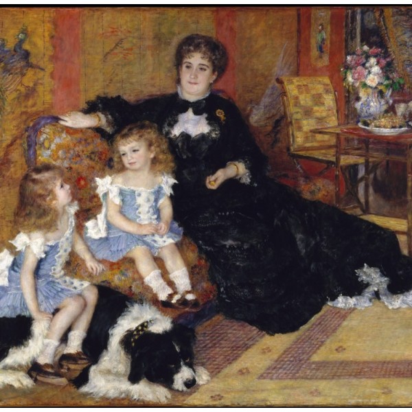 Pani Charpentier z dziećmi , Auguste Renoir, 1878 (1000el.) - Sklep Art Puzzle