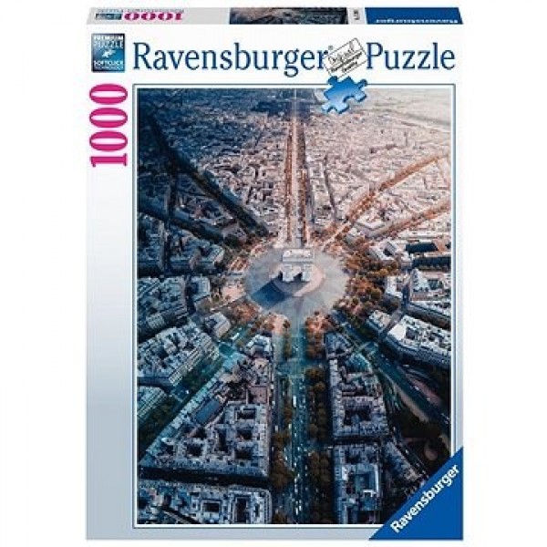 Francja, Widok na Paryż (1000el.) - Sklep Art Puzzle