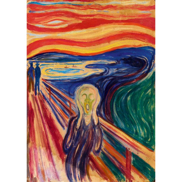 Krzyk, Edvard Munch, 1910 (1000el.) - Sklep Art Puzzle