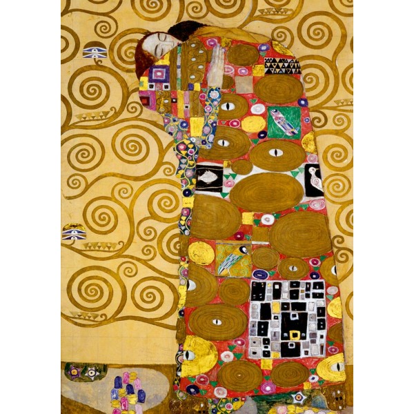 Spełnienie, Gustav Klimt, 1905 (1000el.) - Sklep Art Puzzle