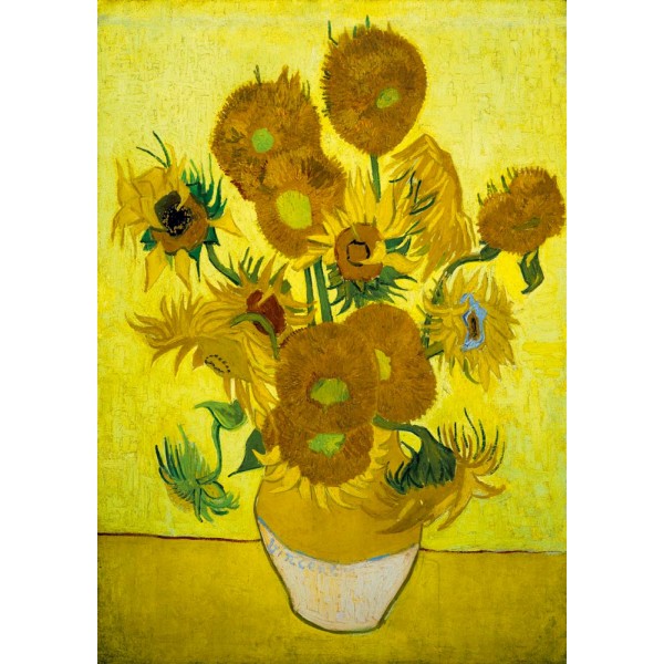 Słoneczniki, Vincent van Gogh, 1889 (1000el.) - Sklep Art Puzzle