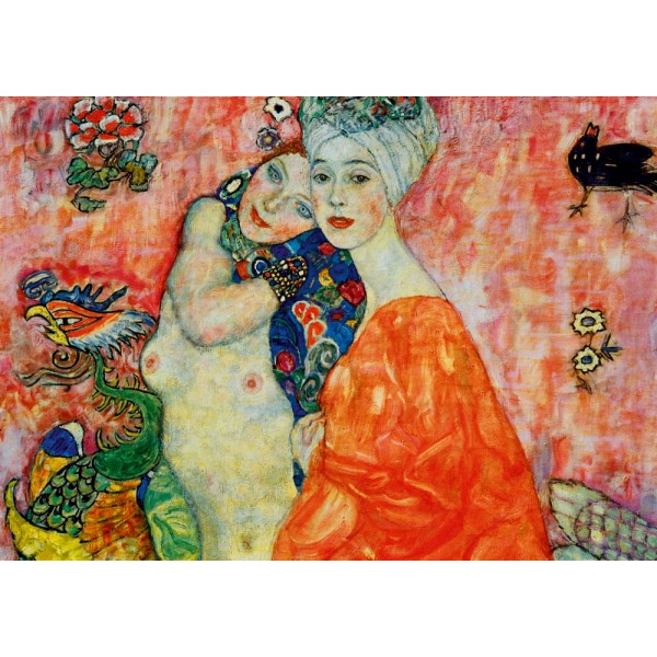 Przyjaciółki, Gustav Klimt, 1917 (1000el.) - Sklep Art Puzzle