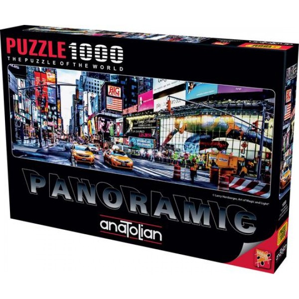 Nowy York, Time Sqaure,  Larry Hersberger (Panorama) - Sklep Art Puzzle