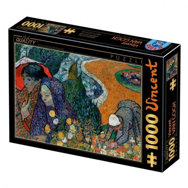Wspomnienie ogrodu w Etten , Vincent van Gogh (1000el.) - Sklep Art Puzzle