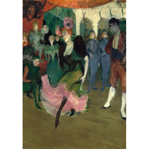 Marcelle Lender tańczy Bolero w Chilpéric, Henri de Toulouse-Lautrec, 18967 (104 el.) - Sklep Art Puzzle