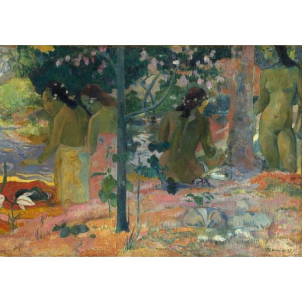 Kąpiel, Paul Gauguin (1897) - Sklep Art Puzzle