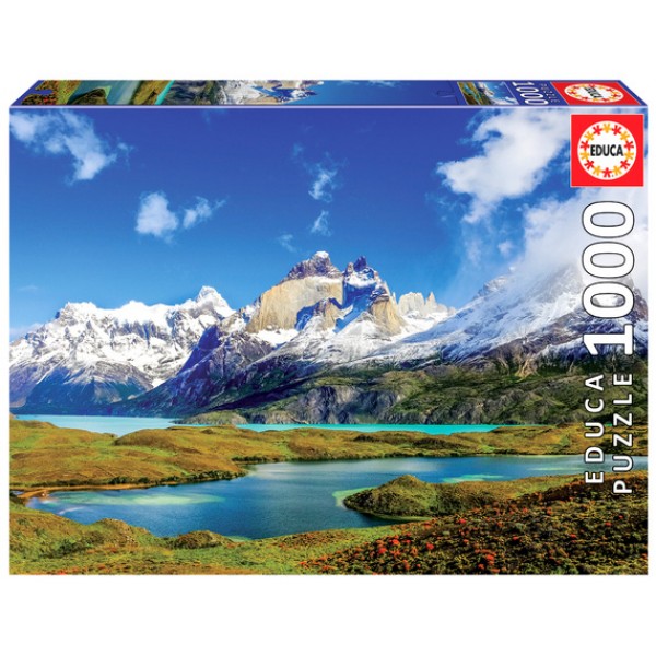 Chile, Park Narodowy Torres del Paine (1000el.) - Sklep Art Puzzle