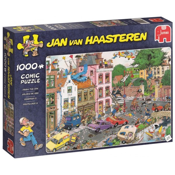 Piątek trzynastego, Jan Van Haasteren - Sklep Art Puzzle