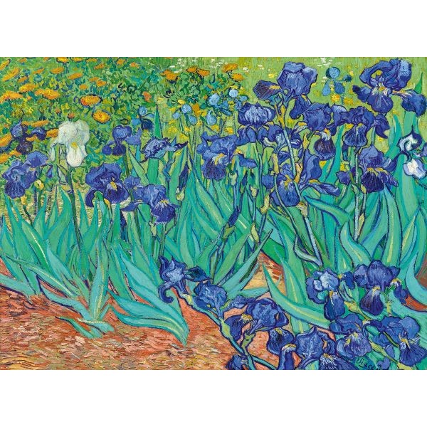 Irysy, Vincent van Gogh, 1889, 3000el.(Lekko uszkodzone pudełko)​ - Sklep Art Puzzle