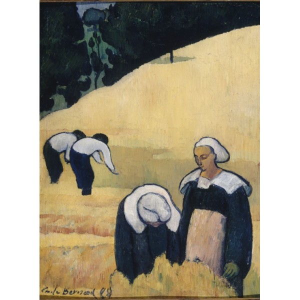 Żniwa, Emile Bernard,1888 (2000el.) - Sklep Art Puzzle