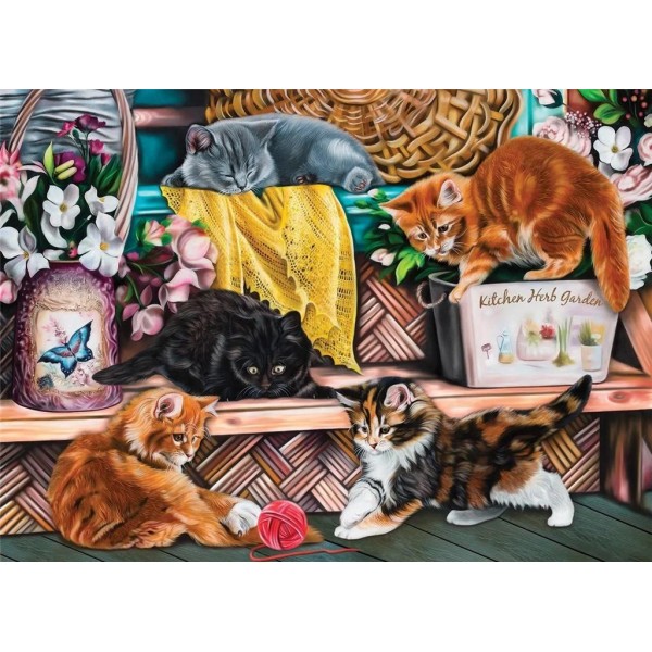 Zabawne kocięta (1000el.) - Sklep Art Puzzle
