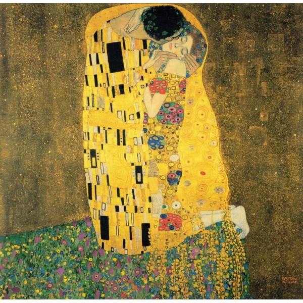 Pocałunek, Gustaw Klimt, 1908 (1000el.) - Sklep Art Puzzle
