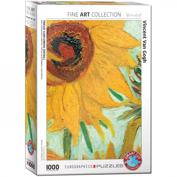 Słonecznik, Vincent van Gogh, 1000el.( Smart Cut Technology) - Sklep Art Puzzle