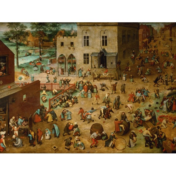Zabawy dziecięce, Brueghel, 1560 (2000el.) - Sklep Art Puzzle
