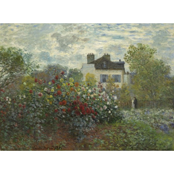 Ogród artysty w Arqenteuil, Claude Monet, 1873 (2000el.) - Sklep Art Puzzle