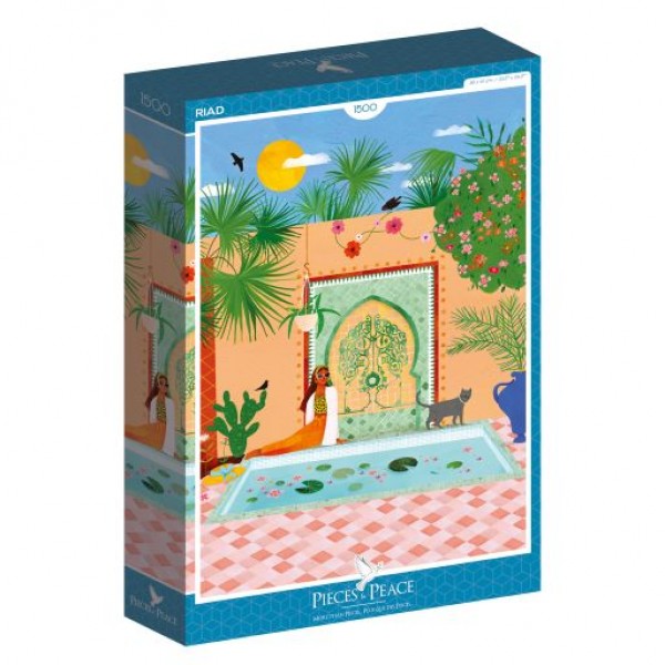 Maroko, Riad (1500el.) - Sklep Art Puzzle