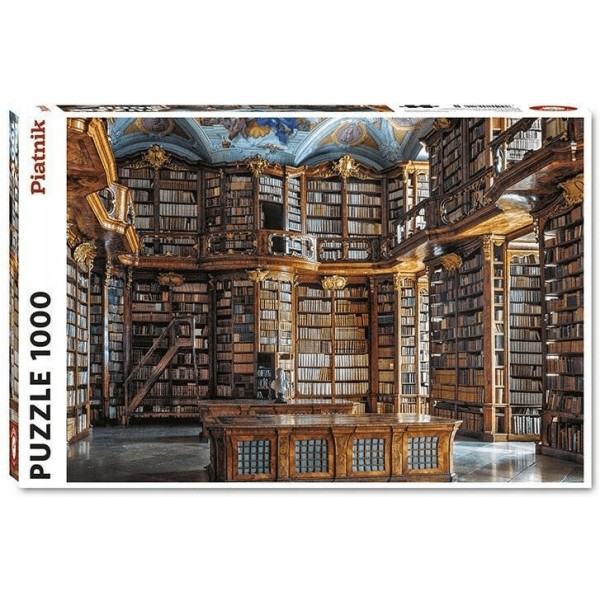 Biblioteka w Opactwie Świętego Floriana, Austria (1000el.) - Sklep Art Puzzle