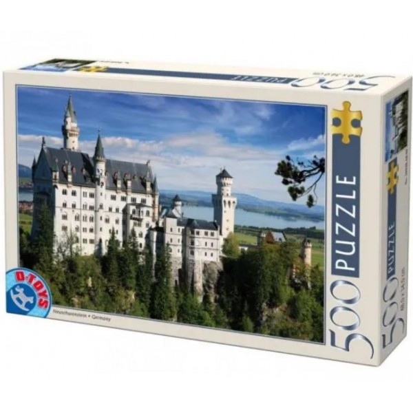 Niemcy, Zamek Neuschwanstein (500el.) - Sklep Art Puzzle