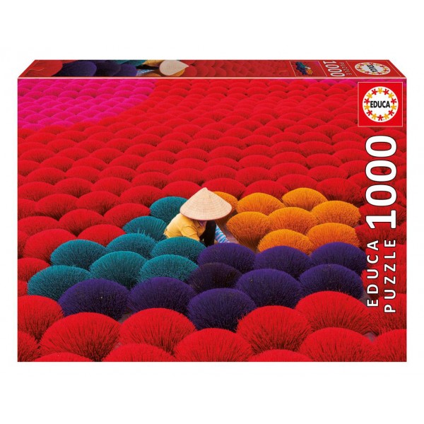 Wietnam, Kolorowa dolina (1000el.) - Sklep Art Puzzle
